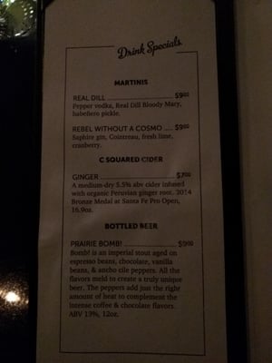 Menu photo 8 Ace Gillett's Fort Collins, CO