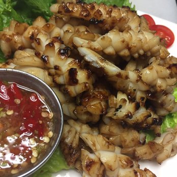 Zabb PuTawn - Pla Muk Yang - Thai Near Me - New York, New York