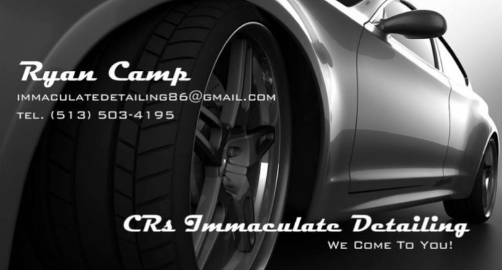 CRS IMMACULATE DETAILING Maineville, Ohio Auto Detailing Phone