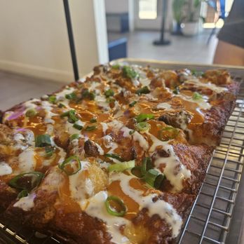 Square Pie Guys - Buffalo chicken - Pizza Near Me - Campbell, California