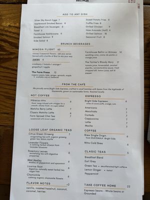 Menu photo 3 Sonoma Valley Farmhouse  Sonoma, CA