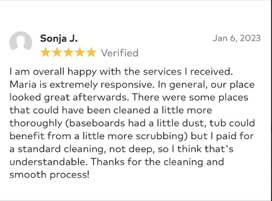 Reviews - Here are some reviews we have received from other platforms from happy clients! 
If you need a referral number, I am more than happy to provide you with some as well.

Reach out and book your FREE consultation today!