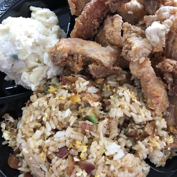 Aunties Cafe - TNT Fried Chicken and Bacon Fried Rice - Breakfast & Brunch Near Me - Gardena, California