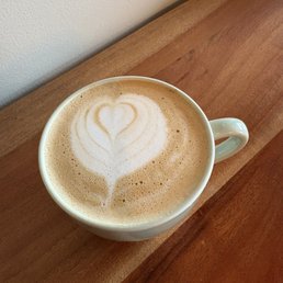Hazelnut Latte with Oatmilk