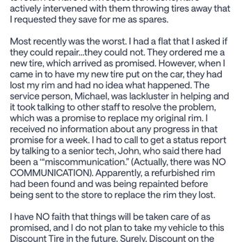 Discount Tire - A review of Discount Tire that was posted on my local Next Store Neighborhood site. - Tires Near Me - Flagstaff, Arizona