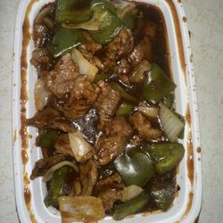 Wong Wong Chinese Restaurant - Pepper Steak.