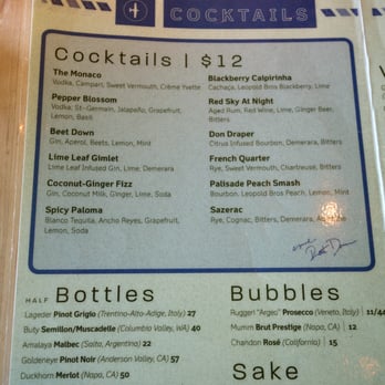 Root Down DIA - Cocktail Menu - New American Near Me - Denver, Colorado