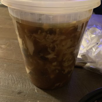 Wula Buhuan - 2. Hot and Sour Soup - 4/5, little too sour, but good - Szechuan Near Me - Houston, Texas Wula Buhuan - 2. Hot and Sour Soup - 4/5, little too sour, but good - Szechuan Near Me - Houston, Texas