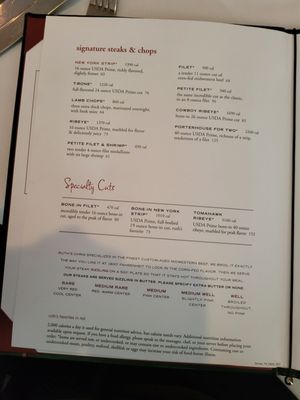 Menu photo 4 Ruth's Chris Steak House Tysons Corner, VA Menu photo 4 Ruth's Chris Steak House Tysons Corner, VA
