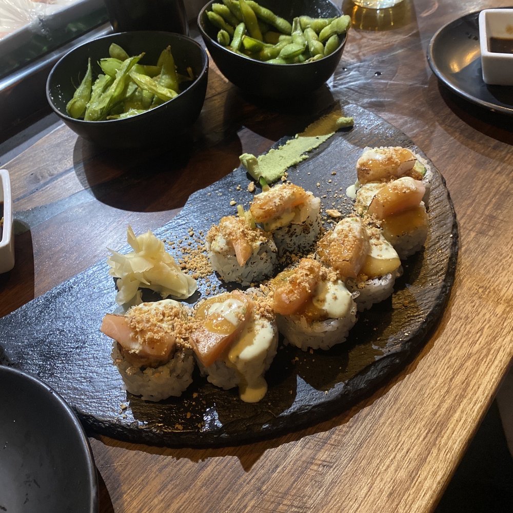 IKKAI Restaurant - Wabi sabi Roll spicy but not too much....excellent! - Japanese Near Me - Naperville, Illinois