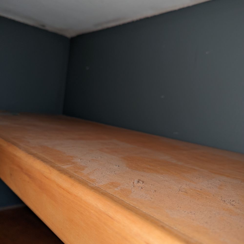 Spotless Clean SD - Bedroom shelf example - Spotless cleaning did not clean all surfaces as promised on their cleaning checklist. - Office Cleaning Near Me Spotless Clean SD - Bedroom shelf example - Spotless cleaning did not clean all surfaces as promised on their cleaning checklist. - Office Cleaning Near Me