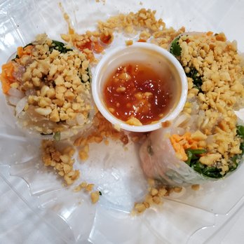 The Smiling Elephant - Peanut Rolls - Thai Near Me - Nashville, Tennessee