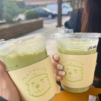 Flat White Coffee - matcha latte and lavender latte - Cafes Near Me - Cypress, California Flat White Coffee - matcha latte and lavender latte - Cafes Near Me - Cypress, California