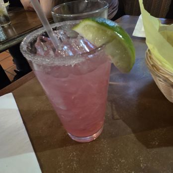 Sadie's - Prickly pear margarita with a sugared rim - New Mexican Cuisine Near Me - Albuquerque, New Mexico
