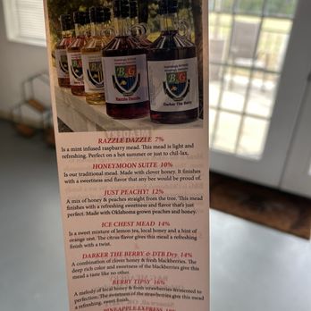 B & G Meadery - Meaderies Near Me - Stonewall, Oklahoma