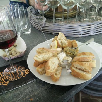 Hamlet Vineyards - Three spreads and bread - Wineries Near Me - Bassett, Virginia Hamlet Vineyards - Three spreads and bread - Wineries Near Me - Bassett, Virginia