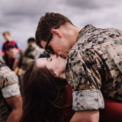 Morning Owl Fine Art Photography - San Diego - San Diego Military Homecoming Photo Session on MCAS Miramar