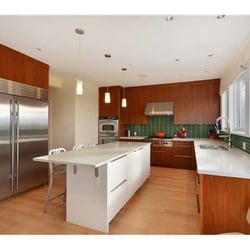 Coordinated Kitchen and Bath - New Kitchen Renovation from scratch. North Vancouver
