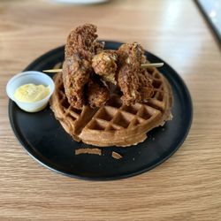 Chicken and waffle