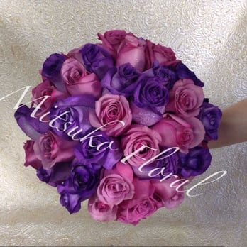 Mitsuko Floral - Beautiful Rose Lavender and Dark Purple Bouquet. The colors fit perfect and flowers were fresh. I recommend this florist 100% - Florists Near Me - Torrance, California Mitsuko Floral - Beautiful Rose Lavender and Dark Purple Bouquet. The colors fit perfect and flowers were fresh. I recommend this florist 100% - Florists Near Me - Torrance, California