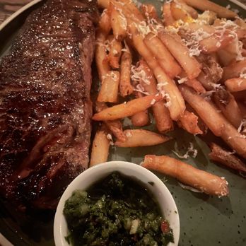 The Elgin - Steak and truffle fries - Cocktail Bars Near Me - New York, New York The Elgin - Steak and truffle fries - Cocktail Bars Near Me - New York, New York