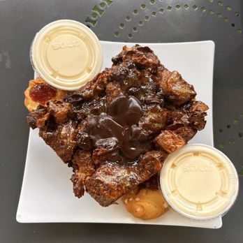 JW Pastry - Chocolate Bread Pudding - Bakeries Near Me - Davie, Florida