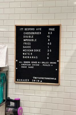 Menu photo 3 7th Street Burger Williamsburg Brooklyn, NY Menu photo 3 7th Street Burger Williamsburg Brooklyn, NY
