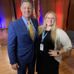 WJXT- News4Jax - Kent Justice and Carianne Luter at the Sheriff's Debate.