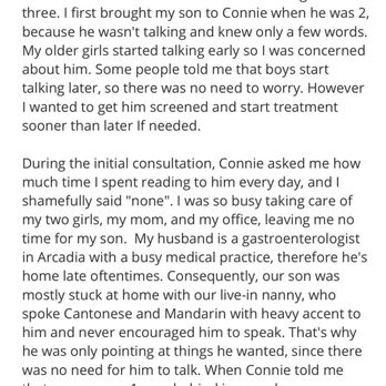 Recess Therapy - Review posted on previous location of the same business. - Speech Therapists Near Me - Arcadia, California