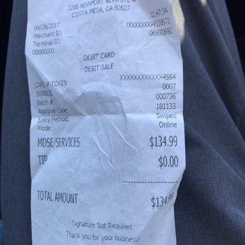Angels Auto Spa - $135 will get you a $20 express wash. Don't come here. Don't waste 1 penny on this place. - Car Wash Near Me - Costa Mesa, California
