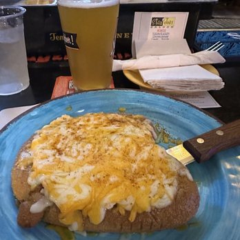Stan & Joe's Saloon - Pretzel with crab dip. They melt the cheese and dip on top!!! - Sports Bars Near Me - Annapolis, Maryland
