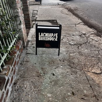 Lagniappe Bakehouse - Welcome sign - Bakeries Near Me - New Orleans, Louisiana Lagniappe Bakehouse - Welcome sign - Bakeries Near Me - New Orleans, Louisiana