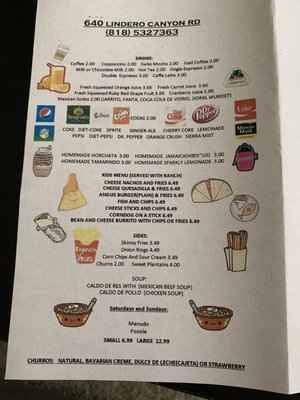 Menu photo 1 El Taco Chico Oak Park, CA