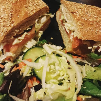 The Cow's End Cafe - Smoked salmon panini. - Coffee & Tea Near Me - Venice Beach, California