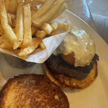 The Cheesecake Factory - Macaroni and Cheese Burger* - Desserts Near Me - Birmingham, Alabama