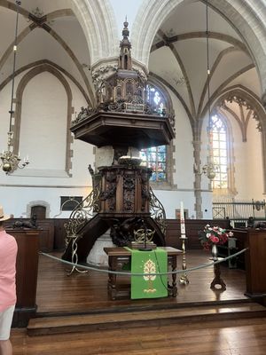 The St. Bavo Church in Haarlem by null