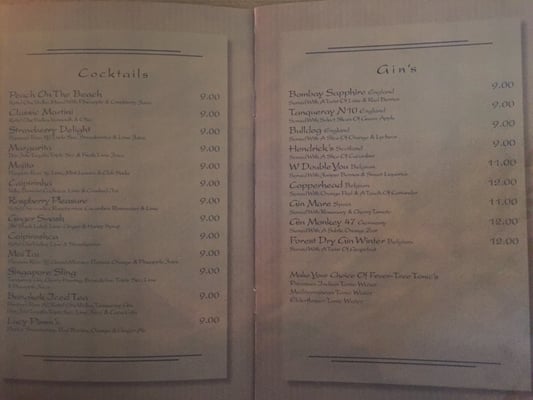 Menu photo 6 Lucy Chang Antwerp, VAN