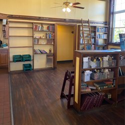 Library Bar & Grill - Sitting area and restrooms