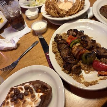 Texas Roadhouse - Steak Kabob*, Sweet Potato, Cactus Blossom - American Near Me - Mesa, Arizona