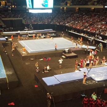 BJCC Arena - View from the first row of the upper level - Stadiums & Arenas Near Me - Birmingham, Alabama
