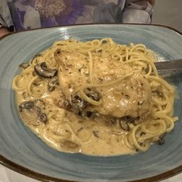 Chicken linguine Dijon