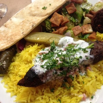 Sahara Middle Eastern Eatery - Kafta kebob platter - Middle Eastern Near Me - Albuquerque, New Mexico Sahara Middle Eastern Eatery - Kafta kebob platter - Middle Eastern Near Me - Albuquerque, New Mexico