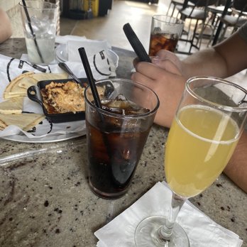 CharBar No 7 - Buffalo chicken dip, Dr Pepper, pineapple mimosa - Seafood Near Me - Greensboro, North Carolina
