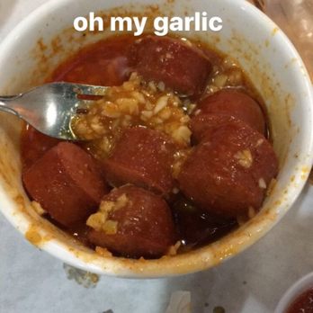 Claw Shack - sausages with shackies sauce - Cajun/Creole Near Me - San Jose, California Claw Shack - sausages with shackies sauce - Cajun/Creole Near Me - San Jose, California