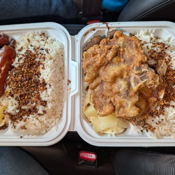 Gateway Kitchen - Two combos for $23.50- garlic rice, eggs and 4 types of protien - Filipino Near Me - Daly City, California