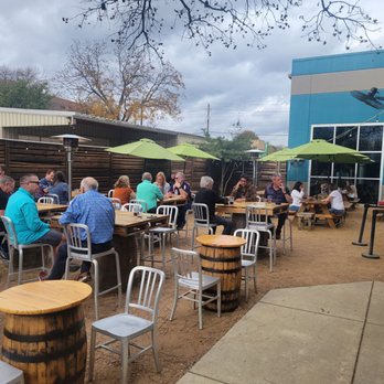 Hop and Sting Brewing Company - Outside patio space. - Breweries Near Me - Grapevine, Texas