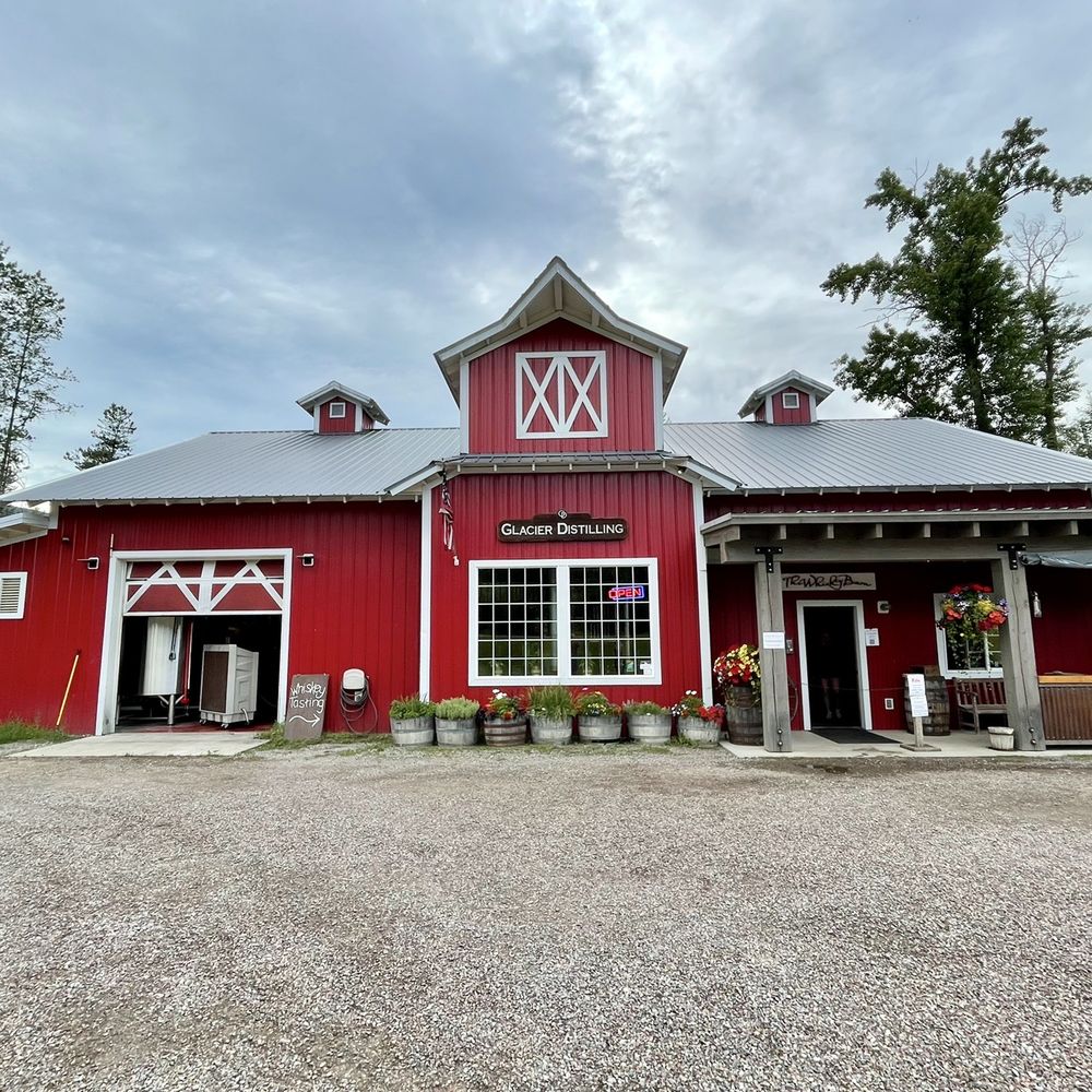 Glacier Distilling Company - Distillery and Tasting Room - Beer, Wine & Spirits Near Me - Coram, Montana