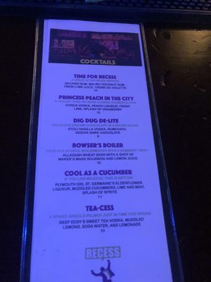 Menu photo 3 Recess Bar Parsippany-Troy Hills, NJ Menu photo 3 Recess Bar Parsippany-Troy Hills, NJ