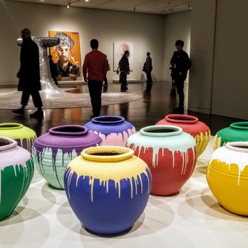 Seattle Asian Art Museum - Al Weiwei Vases - Art Museums Near Me - Seattle, Washington
