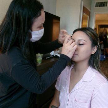 Hanh Beauty - Hanh working her magic! - Makeup Artists Near Me - Sunnyvale, California